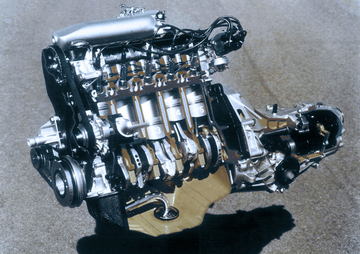 Fünfzylinder-Motoren