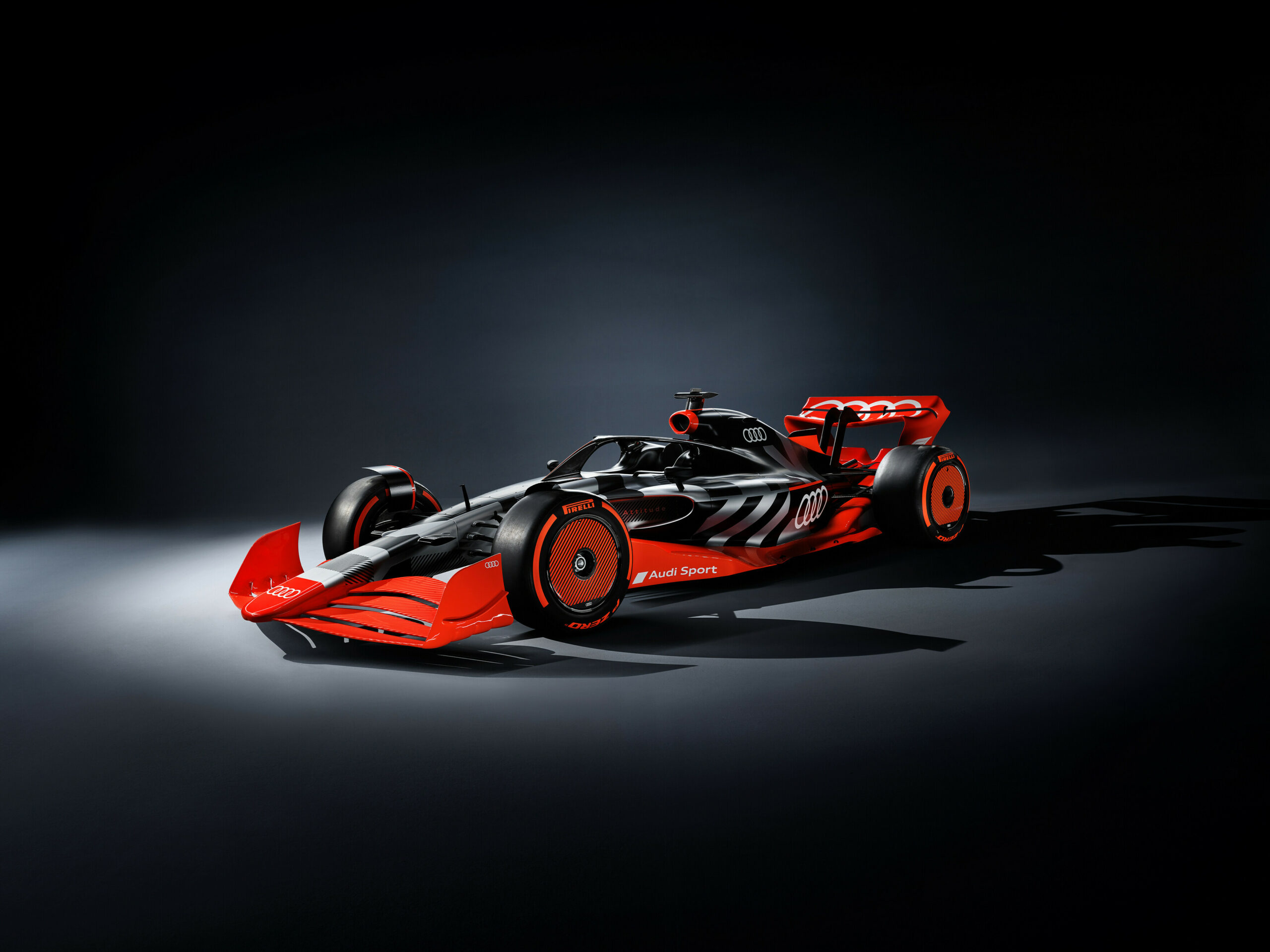 Showcar with Audi F1 launch livery Audi Blog