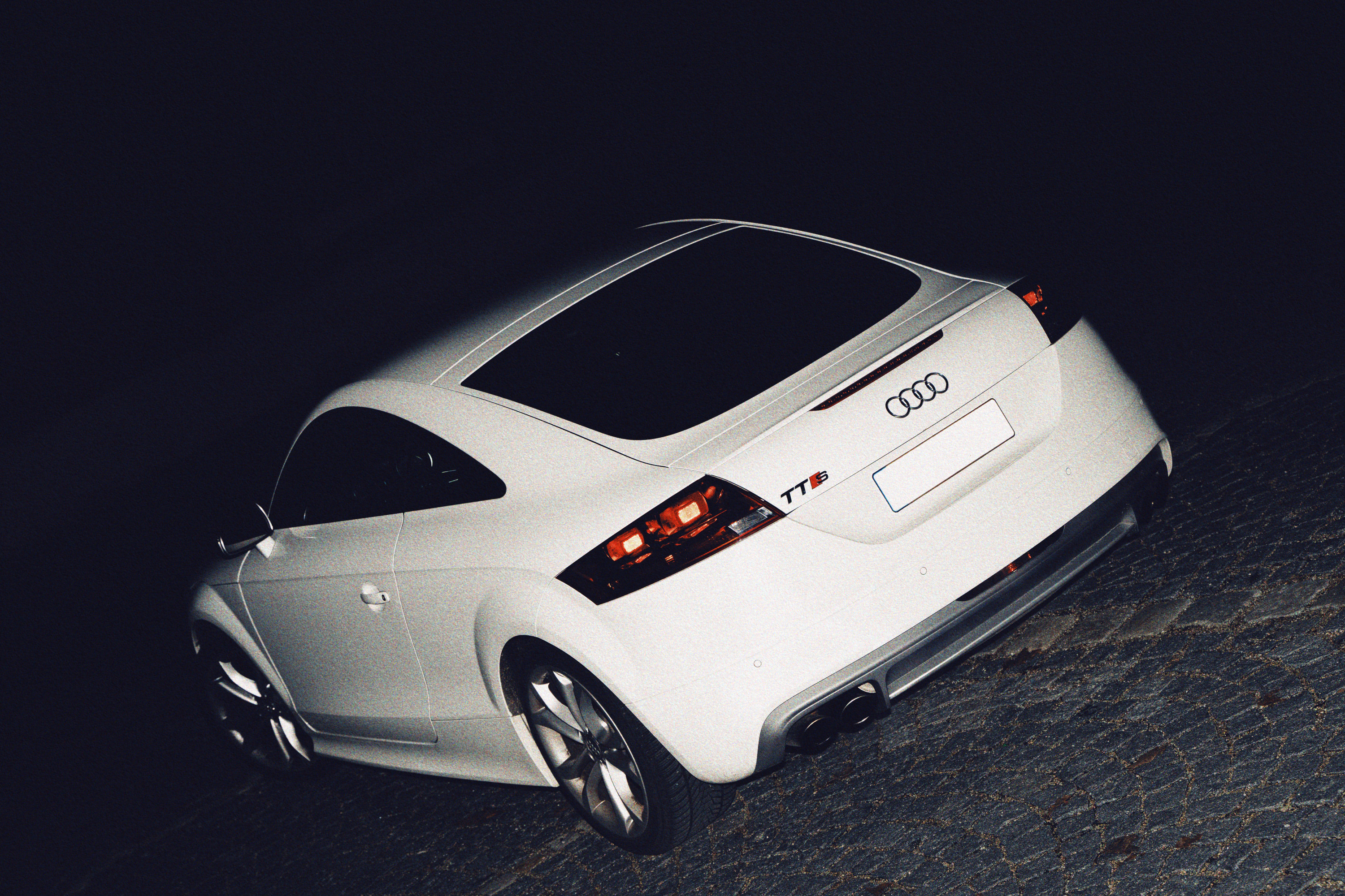 2009 Audi TTS in Weiß
